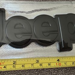 Black Jeep badge adhesive back See all pics sold separately SHIPPING Is Jeep badge adhesive back See all pics sold separately SHIPPING Is
