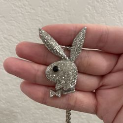 Playboy bunny necklace