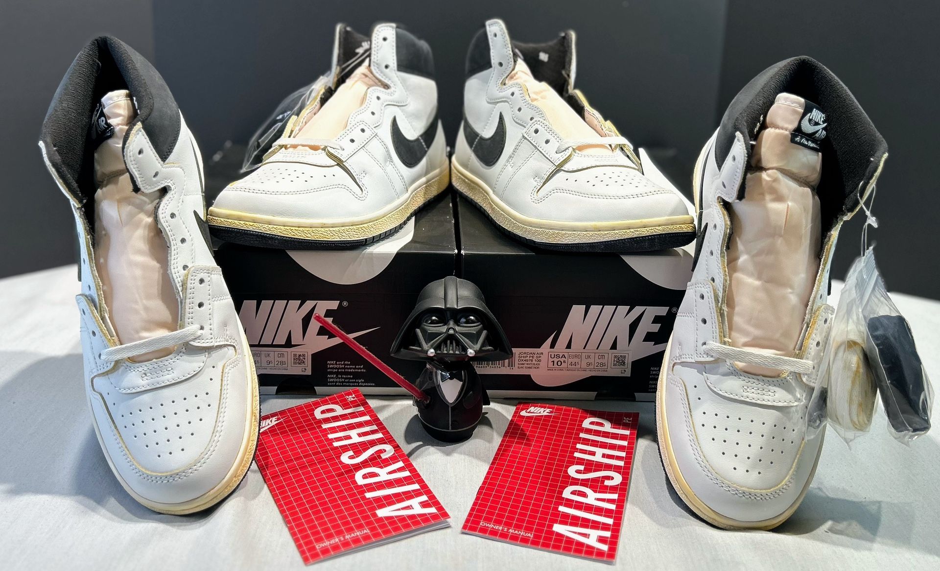 2 Pairs Of Nike - Jordan x A Ma Maniére - Airship PE: DS Deadstock Men’s Size 10.5