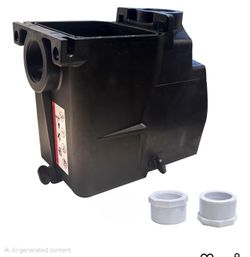 Pool Pump Strainer Housing