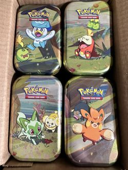 Pokemon Empty Tins