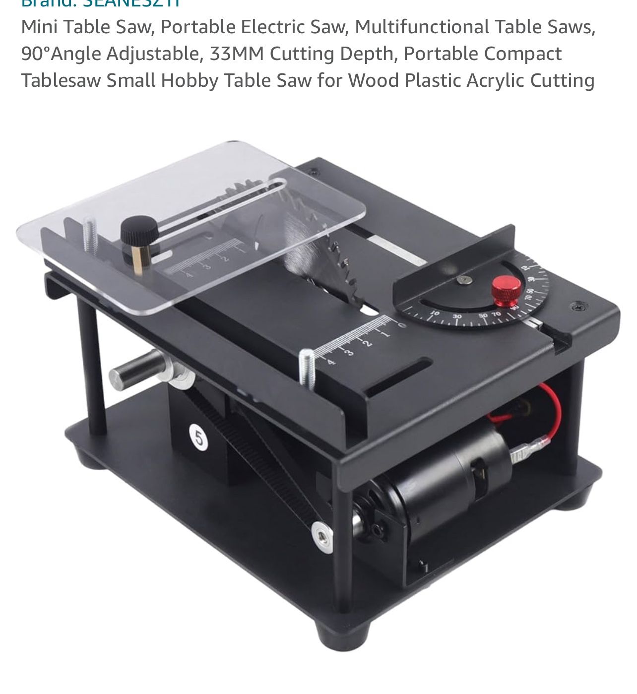 Mini Table Saw, Portable Electric Saw