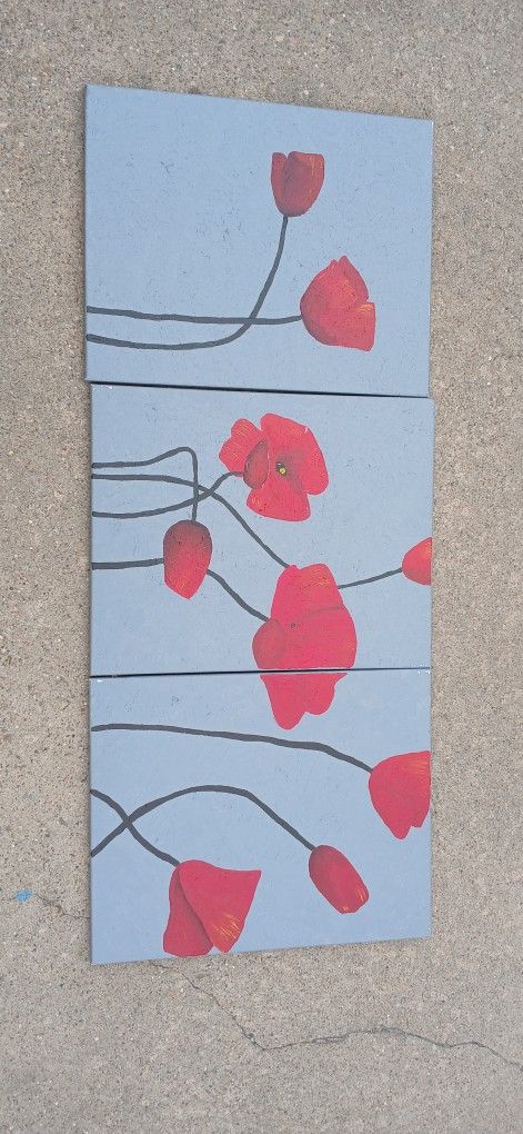 Acrylic Canvas Paintings (3)
