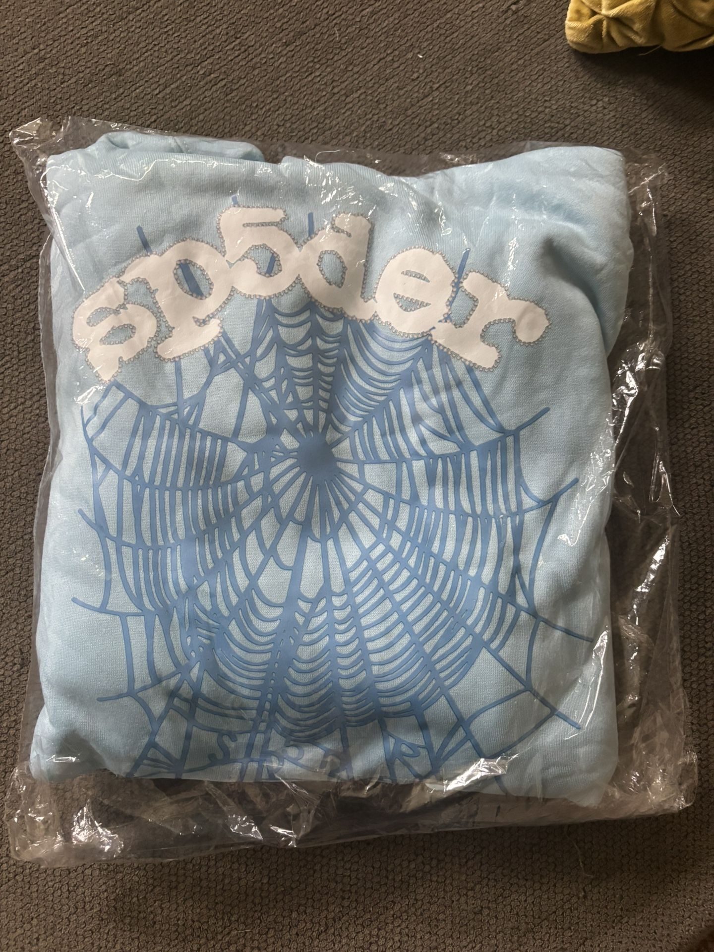 Brand new blue xl spider hoodie