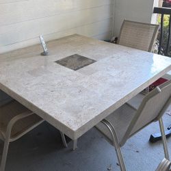Dining Table With 3 Chairs 