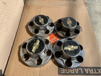 Chevy six lug center caps 1988 to 1999 with six lug auto parts trucks suv