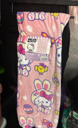 Hello Kitty Easter Blanket