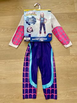 Marvel Spidey and His Amazing Friends Toddler Ghost Spider Halloween Costume 3-4T