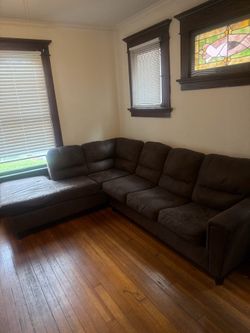 Brown Large Couch