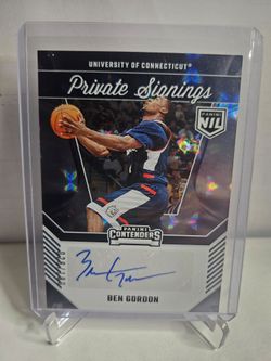 Ben Gordon #BG uconn nil 24-25 private signings halo/199 ($13)