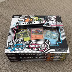 POKEMON BLACK BOLT WHITE FLARE POSTER COLLECTION