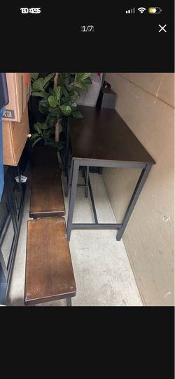 Table and chairs