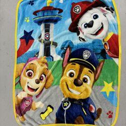 Paw Patrol Baby Thru Child Soft Fleece Throw