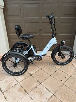 Lectric XP2 Trike2 750 Glacier Blue eTrike