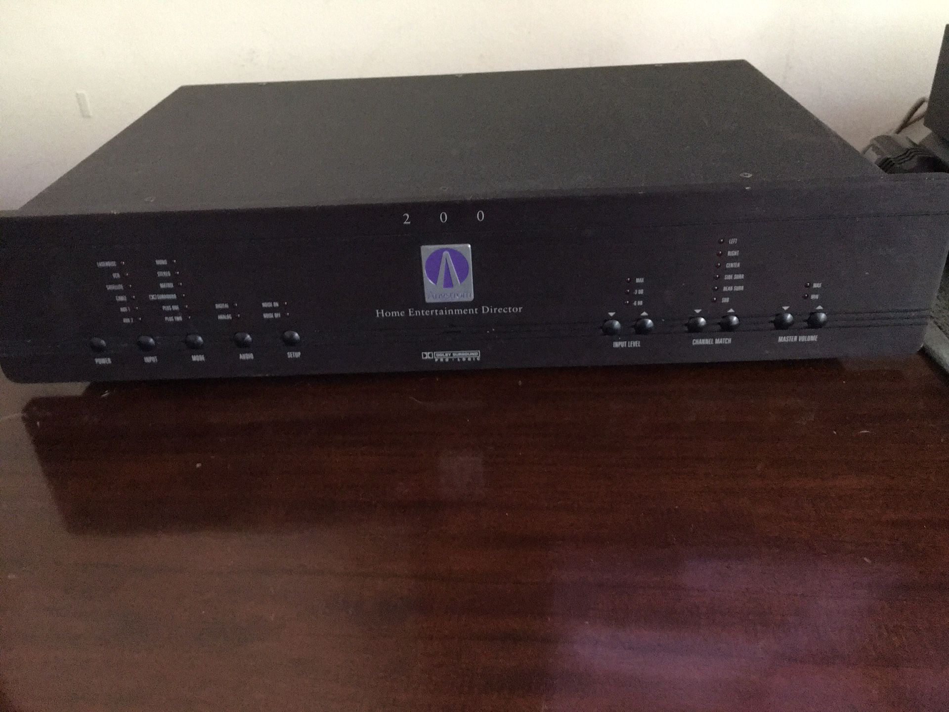 Angstrom 200 Preamplifier and Surround Processor