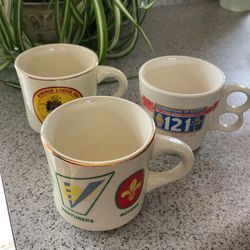 Vintage Boy Scout Mugs