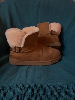 Women’s UGG Mini Karel Buckle Boots