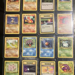 Pokemon 39 cards from 2000 And 1999 sets 