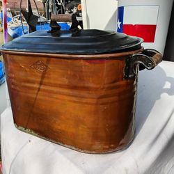 Antique NESCO Brand wash Bucket lid