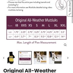 Original All-Weather Muttluks Dog Boots