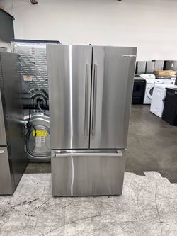 🔥 Bosch 800 Series 21 Cu Ft Counter-Depth French Door Refrigerator - Stainless Steel - B36CT80SNS