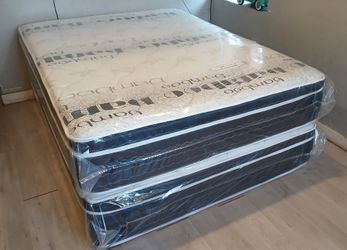 $199 Queen pillow top mattress only brand new free delivery same day