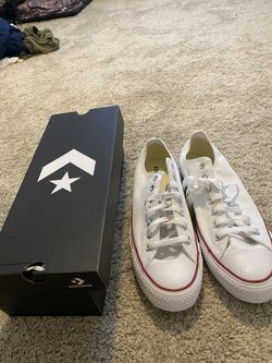 Converse Low Top White Size 12