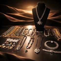 Jewelry.     Necklaces,Pendants,Earrings,Rings