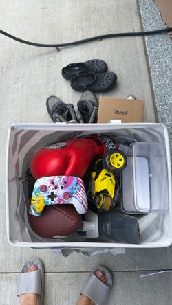 Free clothes shoes toys backpack vacuum and more
