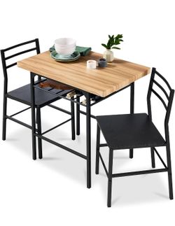 Dinning table with 2 chairs