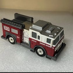 2012 Tonka Metal Diecast Bodies Fire Pumper Engine Funrise Very Good Condition 4”