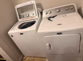 Maytag washer and dryer