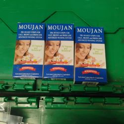 Moujan 3 Pk. Pre Waxed Strips For Face 