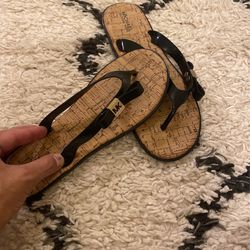 Michael Kors Flip Flops Size 5