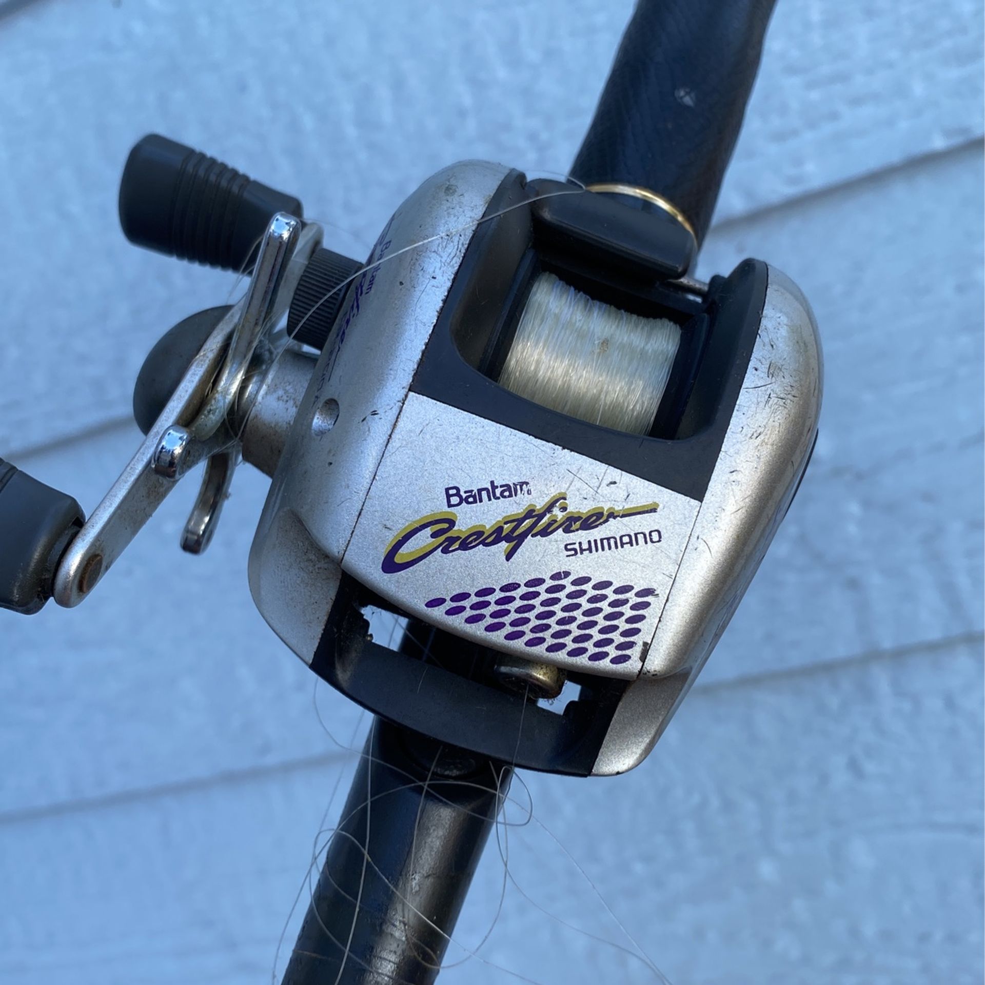 5.5 Foot South end Infinity Fishing Rod With Shimano Bantam Crestfire CR-200A Reel