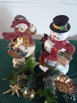 Snowman figurines
