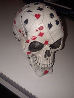 Poker skull