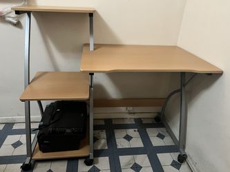 Computer Desk With Printer