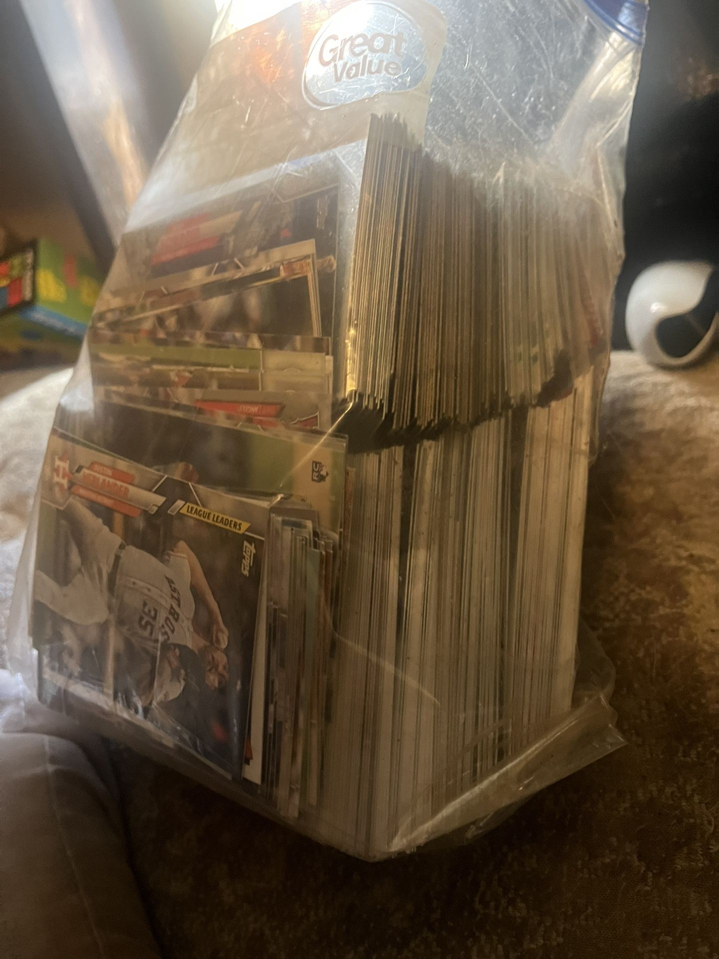 Bag Of Baseball Cards
