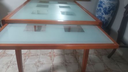 Dining table extension glass $45
