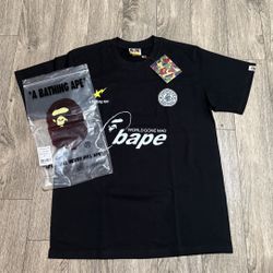 Black And White Bape T Shirt/jersey Size Medium