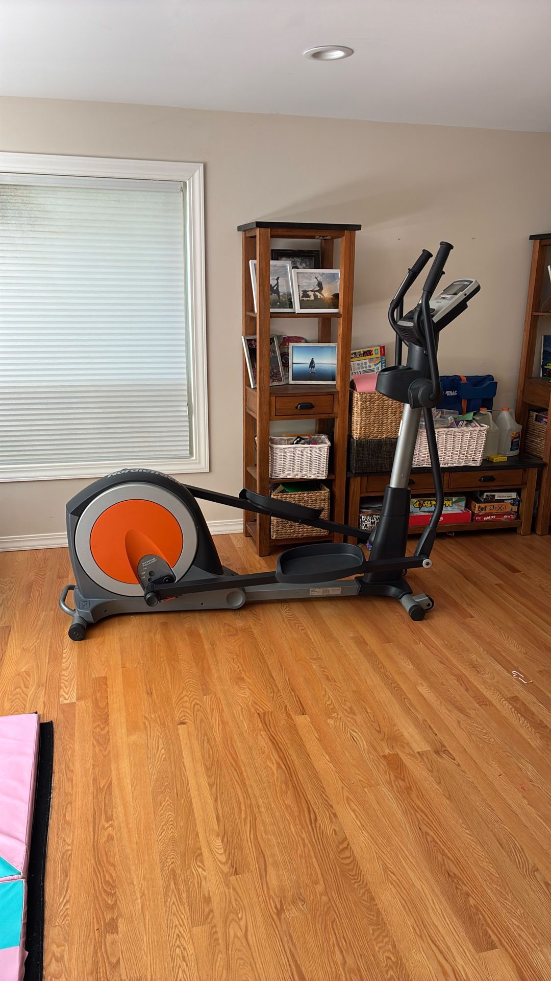 NordicTrack elliptical exercise equipment.