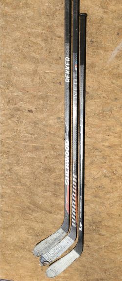 Warrior, Base, Sherwood Hockey Sticks right handed 63"
