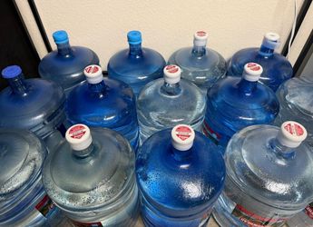 5 gallon empty bottles