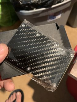 Carbon Fiber Cash n Credit Card Clip