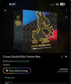 POKÉMON CROWN ZENITH ETB
