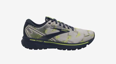 Brooks Size 9 Women Ghost 14 Moonbeam/Nightlife/Camo