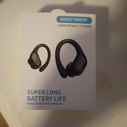 Brand New Nice Earbuds, SWEAT PROOF