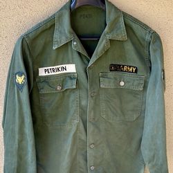 Authentic Army Shirt - Size Large