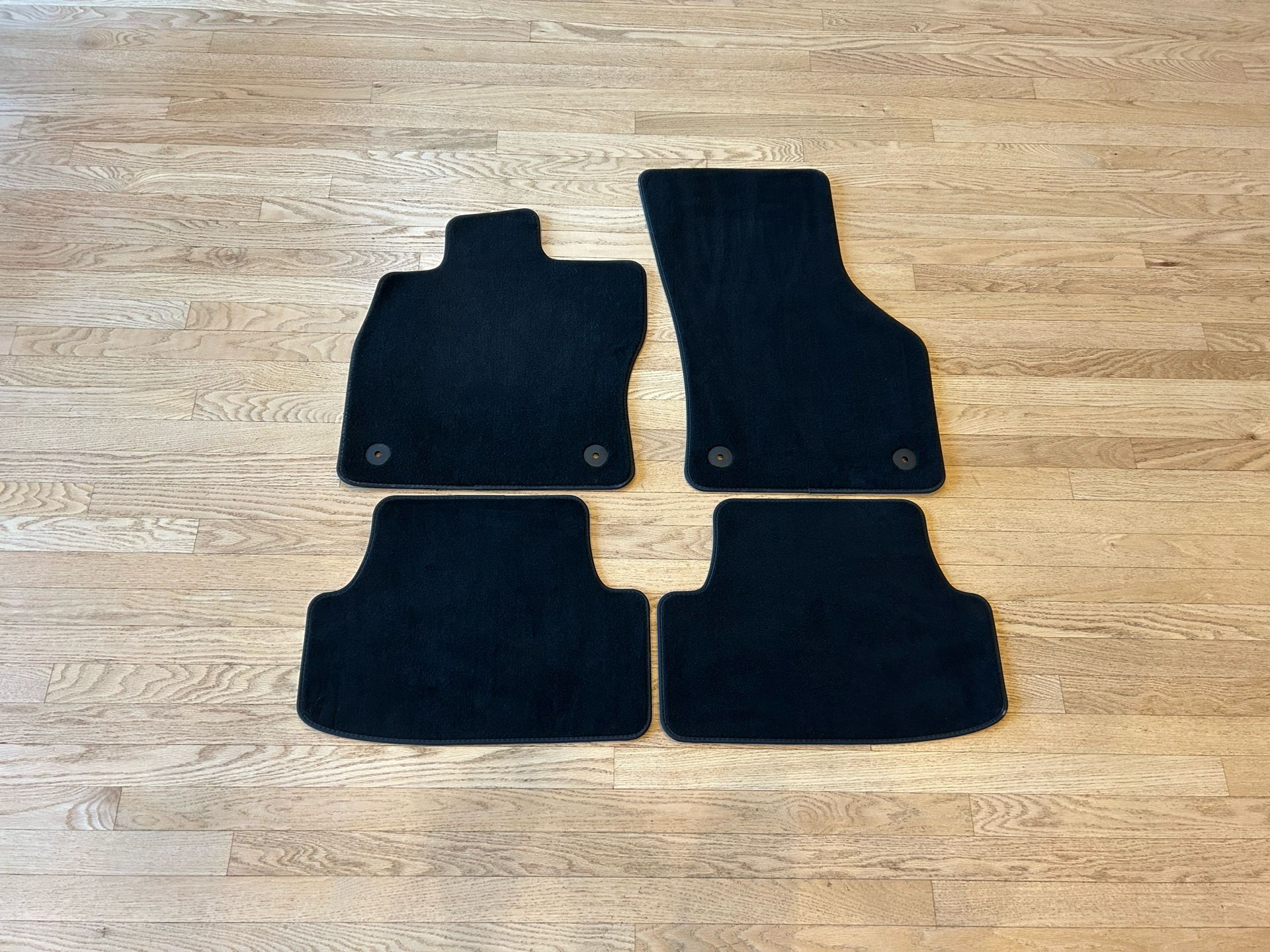 2015-2019 Volkswagen Golf SportWagen/Alltrack OEM Black Floor Mats